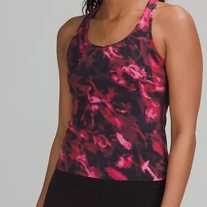 LULULEMON PRE-LOVED AUTHENTIC COOL RACERBACK SHORT YOGA TANK TOP